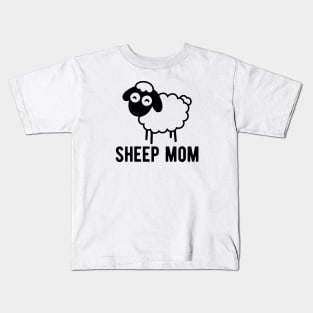 Sheep Mom Kids T-Shirt